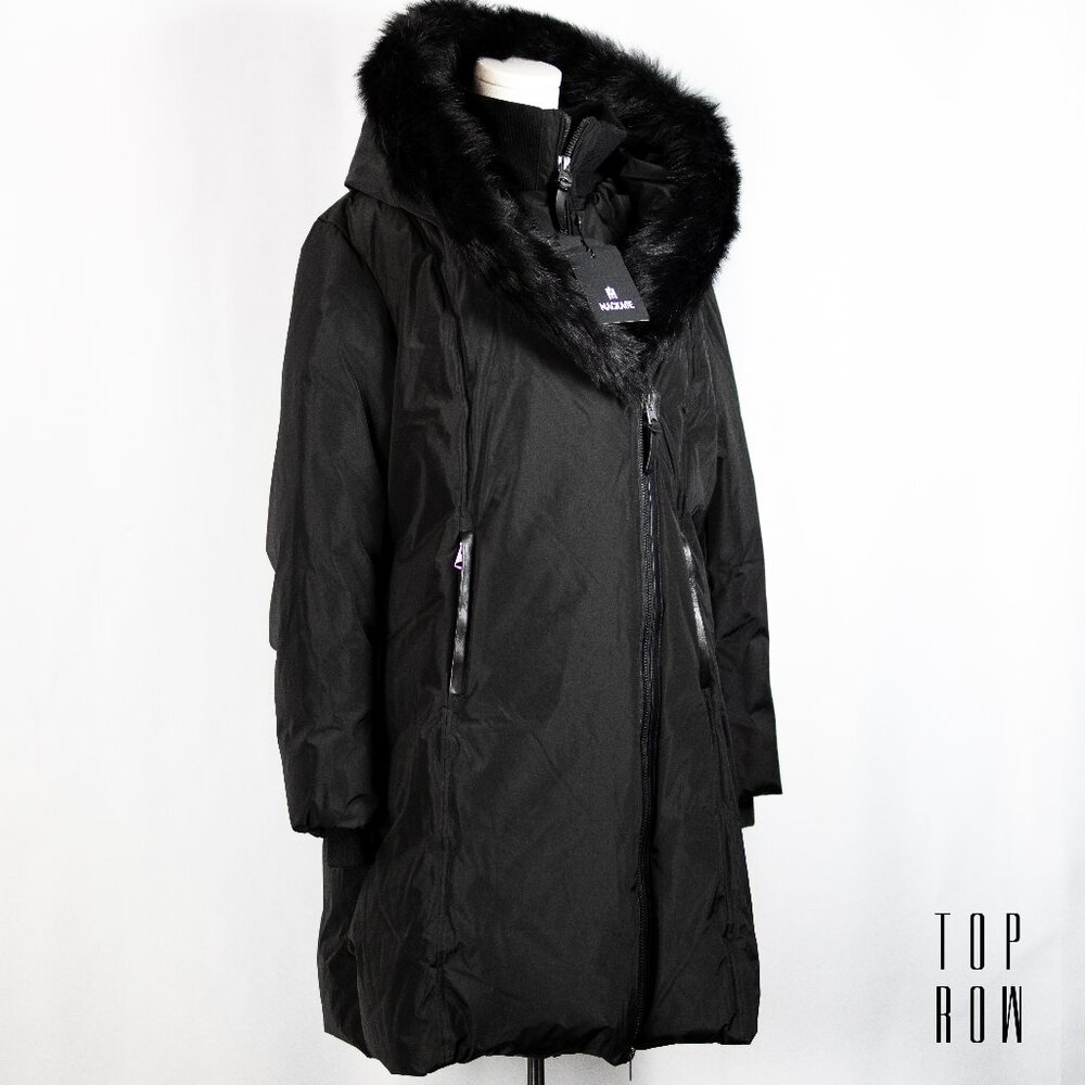 Mackage- Kay Hooded Down Shearling Coat